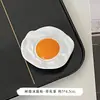 Pegatina para refrigerador con simulación de comida en estéreo 3D, distintiva, creativa, bonita, de alto valor de color, de resina magnética, decoración.