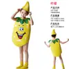 Disfraz de Performance de Frutas para Niños Arándano Melocotón Pitahaya Personaje de Cosplay Mangostán Plátano Uva