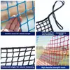 Red de nailon sin nudos para vallas de cancha de tenis, juegos recreativos al aire libre, vallas de cancha de baloncesto, red para trampolín, red de escalada, red de protección