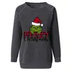 2025 Natal do Grinch O Grinch Monstro Peludo Verde Grinch Roubou o Natal Moletom de Monstro