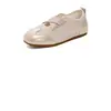 Zapatos Planos de Boca Baja con Plataforma Interna Estilo Francés para Mujer Otoño Casual Transpirables Zapatos Deportivos Estilo Ballet Zapatos Mary Jane