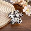 Nuevo Broche Personalizado Tipo Pinza Flor de Ácido Acético Imitación Clip de Tiburón Simple para el Cabello Moda de Alta Gama Versátil Accesorios para el Cabello Mujeres Elegantes
