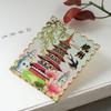 Imanes de Metal para Refrigerador Puntos de Referencia de la Ciudad Lugares Escénicos Chongqing Beijing Wuhan Aleación de Zinc Magnética Turismo Cultural Conmemorativo