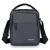 Bolso de pecho de cuero de alta gama para hombre, multifuncional para viajes casuales, bolso de mano para hombre, bolso de hombro, bolso cruzado