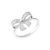 Anillo de Lazo de Encaje Dulce para Mujer, Sencillo y de Moda, Anillo Abierto de Nuevo Estilo, Anillo para Dedo Índice de Nicho, Moderno