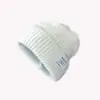 Gorro de Punto 2025 para Otoño e Invierno, Diseño Ampliado y Profundizado para Hacer que la Cara Parezca Más Pequeña, Elegante Gorro de Punto, en Stock para Venta al por Mayor y Dropshipping