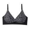 2024 Novo Sutiã Adesivo Sem Marcas Estampa Leopardo Flor Queimada Push-up Sem Aro Roupa Íntima Sexy Vazado Peça Única