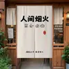 Cortina especial para puerta de cocina para tiendas, restaurantes y cocinas de hotel, cortina divisoria a prueba de aceite y humo, instalación sin taladro requerida