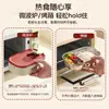 Lonchera Térmica de Acero Inoxidable para Oficinista, Apta para Microondas, Estudiante, Multicapa de Gran Capacidad, Caja Bento para Preparación de Comidas, Bolsa de Transporte