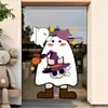 Decoração de Halloween Eletricidade Estática Arranjo de Atmosfera de HALLOWEEN Adesivo para Janela de Vidro Porta Adesivo de Flor para Janela Fantasma Pequeno