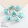 Contas Pequenas de Concha Brilhantes e Frescas, Contas Soltas, Joias Artesanais para DIY, Contas de Cerâmica de Animais Marinhos, Acessórios para Pulseira