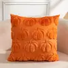 Funda de Almohada Bordada Acolchada Transfronteriza, Funda de Almohada de Felpa Tridimensional, Decoración Festiva, Funda de Almohada Navideña para Sofá de Sala de Estar