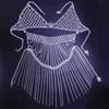 Nuevos accesorios europeos y americanos, cadena corporal de una pieza de malla sexy para fiesta de noche, cadena de pecho de bikini, cadena corporal femenina 06