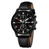 Nuevos Relojes de Moda de Comercio Exterior, Relojes de Negocios para Hombre con Dos Ojos, Relojes para Estudiantes, Envío Directo de una Pieza