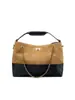 Bolso de Mano con Cadena Estilo Chanel para el Trabajo, Bolso de Hombro de Alta Gama, Gran Capacidad, Gamuza, Modelo Nuevo, Bolso Cruzado para Mujer, Cubo de Piel Genuina