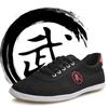 Zapatos de Artes Marciales Doble Estrella con Suela de Res para Hombres y Mujeres Zapatos de Lona Taiji para Wushu Zapatos de Kung Fu para Ejercicio Matutino Antideslizantes Resistentes al Desgaste Ligeros y Transpirables