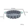 Molde de Silicona para Pastel de Dos Colores Resistente a Altas Temperaturas, Molde Antiadherente para Pastel, Taza para Magdalenas, Donas, Baguette, Hamburguesa, Pan Tostado