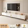 Móvel de TV moderno minimalista para sala de estar, adequado para apartamentos pequenos, novo modelo 2026, luxo leve com um toque de alta qualidade