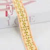 3cm Tecido Jacquard Clássico Estilo Étnico Fogos de Artifício Acessórios para Vestuário Casa Cortinas Diversos Renda Decorativa DIY
