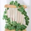 Simulación de eucalipto, ratán, simulación de hombre de ratán verde, flores falsas, accesorios de fotografía, decoración del hogar, fabricantes al por mayor