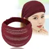 Accesorios para el Cabello de Tela Primavera y Otoño Pañuelo Delgado Simple Banda para el Cabello Cubre-cabello Blanco para Mujer Diadema de Ala Ancha para Mujer Encaje