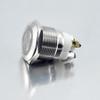 Loniu 19mm Auto-Restaurador Cabeça Plana com Anel de Luz Metal Botão Interruptor à Prova d'Água 12/16/19/22