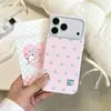 Capa para Celular Apple 17PROMAX com Borda Colorida Contrastante Estampada com Estrelas, Estilo Menina Doce Fresca, Capa Protetora para iPhone18