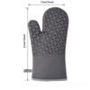 Luvas de Silicone Antiderrapantes Resistentes ao Calor da Amazon, Design Xadrez Espessado, Anti-Escaldamento, Resistentes ao Calor, Cozinha, Assar, Resistentes a Altas Temperaturas, Não Quentes ao Toque