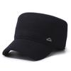 Chapéu de Inverno Masculino Chapéu com Proteção para as Orelhas para Homens de Meia-Idade e Idosos Chapéu Plano Espesso para Uso Externo Chapéu de Vovô Chapéu de Pai Boné