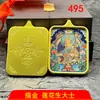 Pendente Popular de Moda Xizang Thangka Ferramenta Ritualística Bodhisattva Aço Titânio Cinábrio Pingente de Colar