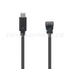 Cable de Datos y Carga PD con Codo en Ángulo Recto USB C-C Tipo C Doblez de 90 Grados Hacia Arriba Cable de Datos