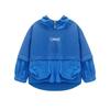 Sudadera con capucha de estilo nuevo para primavera y otoño de 2026 para niños, Sudadera fina de manga larga con retazos estilo coreano, Ropa casual japonesa para niños