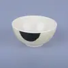 Vajilla de melamina tipo porcelana plástico loto verde tazón pequeño de 4.5 pulgadas comedor comida rápida tazón de arroz tazón tazón de sopa fabricante