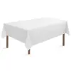 Toalha de Mesa Retangular Descartável PEVA Cor Sólida Festa de Aniversário Layout de Mesa de Jantar Plástico Impermeável e à Prova de Óleo Toalha de Mesa