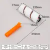 Pincel Rolo Multifuncional Personalizado 4 Polegadas 6 Polegadas 8 Polegadas 9 Polegadas Pincel Rolo para Tinta Látex Ferramenta Sem Canto Morto Rolo Pincel de Tinta