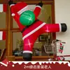 Decoraciones Navideñas 2024 Santa Claus Inflable Trepador de Ventana Inflable Temático Diseño de Escena Colgantes Adornos