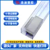 Suministro Directo de Plástico Haodi Transparente Antiestático Tubo de Empaque Electrónico de PVC Tubo Blíster para Conector Automotriz Fabricante Personalización