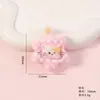 A cuadros Colorido Gatito Resina DIY Accesorios para Joyería Funda de Teléfono Hebilla de Zapato Flor de Zapato Parche Pasador de Pelo Material para Accesorios de Cabello