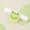 Toalha de Algodão Puro Absorvente de Suor para Bebê com Desenho Personalizado OEM/ODM, Almofada de Suor para Creche Classe A, Almofada Traseira para Bebê, Marca Própria