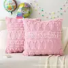 Funda de Cojín Decorativa de Conejito Blanco Pequeño para Pascua de Primavera Fuente Transfronteriza Funda de Cojín para Respaldo de Sofá Decoración Festiva para el Hogar