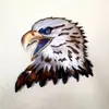 Colgantes y adornos de decoración de pared de hierro forjado transfronterizos, artesanías de metal, venta directa del fabricante, siluetas cortadas con láser y pintadas con UV