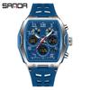 Transmisión en Vivo de Comercio Electrónico Reloj Electrónico de Gran Venta Reloj Digital Multifuncional Moderno Reloj Deportivo de Silicona Impermeable Despertador Reloj para Hombre