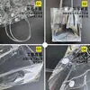 Bolso de Mano Grueso para Dulces Bolso de Mano Transparente Bolsa de Regalo para Boda Bolsa para Dulces de Boda Bolso de Mano Zhe Bolsa de Regalo para Dulces