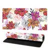 Tapete de Mouse Grande Floral Floral Suprimento Transfronteiriço Borracha Antiderrapante Tapete de Mesa Suporta Personalização Oemodm Atacado