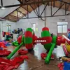 Adereços divertidos para eventos esportivos: cobra gulosa inflável, polvo andando, círculo mágico giratório meticuloso, revezamento de ponte humana