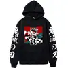 2025 Nuevo Sudadera con Capucha y Bolsillo Estampada Transfronteriza Europea y Americana Moda Demon Slayer Marca de Tendencia para Hombre Venta al por Mayor