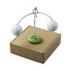 Equilibrio de Golf Pequeño Iron Man Rotación 360 grados Oscilación Sin Volcar Base de Plástico Decoración Creativa de Escritorio Regalo