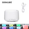Wuyin Mesmo Umidificador Ultrassônico Casa 500ml Máquina de Aromaterapia USB Transfronteiriço Capacidade de Névoa Pesada Eletrodomésticos Criativos