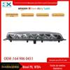 Adequado para 05-12 anos Classe ML Mercedes-Benz W164 farol de nevoeiro dianteiro barra dianteira Lâmpada de circulação diurna 1649060451 1649060351