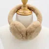 Orejeras Cálidas de Invierno para Mujer Estilo Coreano Lindas Orejeras para Estudiantes Protección para los Oídos Bolsas para los Oídos de Felpa Anticongelante Ajustables Orejas de Conejo